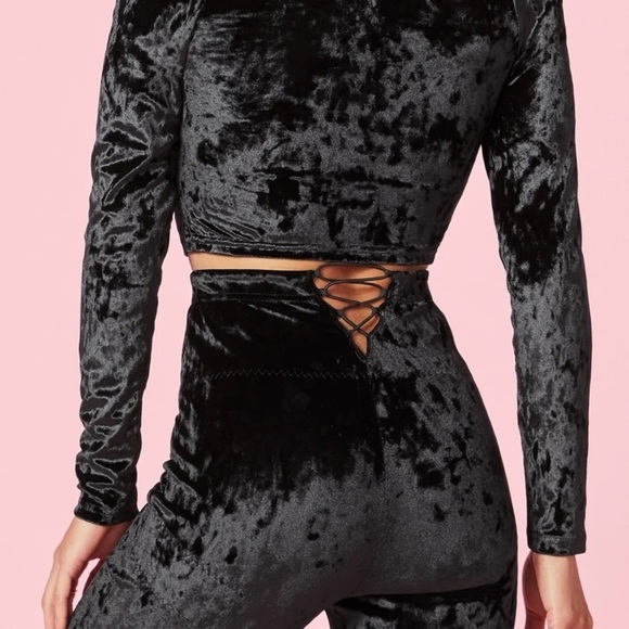 NWT YITTY Plushy Shaping Top Iconic Black Sz M $65 - Picture 3 of 6